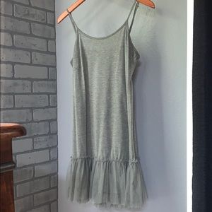 Mystree Greenish Grey Dress Extender